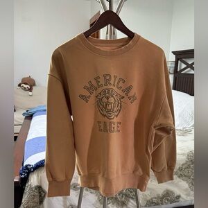 American Eagle Sweatshirt size XS mustard/golden color.